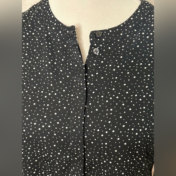 J. Crew polka-dot popover top - Picture 3 of 7